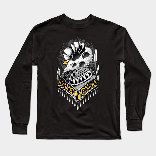 Graceful Owl Long Sleeve T-Shirt by GODZILLARGE